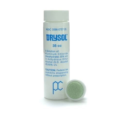 Drysol (Aluminum Chloride), Dabomatic 20%, Solution, 35mL Bottle ...