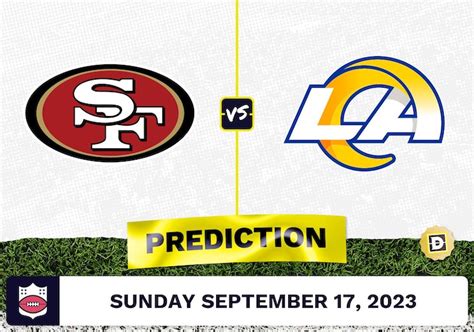 49ers vs. Rams Week 2 Prediction and Odds - September 17, 2023