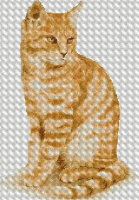 Cat Cross Stitches, Cat Cross Stitch Pattern, Cross Stitch Bird, Cross ...