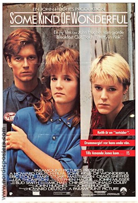 Some Kind of Wonderful poster 1987 Eric Stoltz director John Hughes original