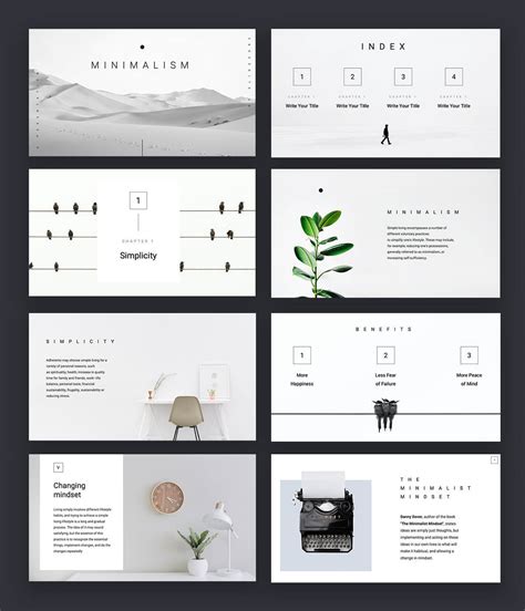 Livia - Minimalism Presentation Free Template • Slidecore Templates