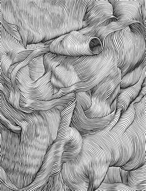 Swirls | Contour line drawing, Line art drawings, Aesthetic art