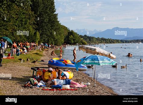 Lake Starnberg (Starnberger See), Upper Bavaria, Germany Stock Photo - Alamy