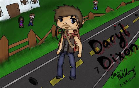 Daryl Dixon Fan Art by WuffJaye on DeviantArt