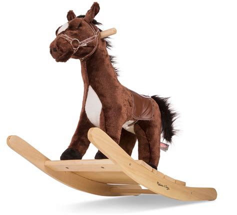 Rock and Trot Plush Rocking Horse - Homewood Toy & Hobby