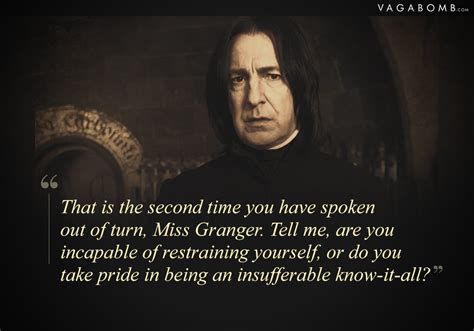 10 Quotes from Severus Snape That Make Him the Most Beloved ‘Villain’