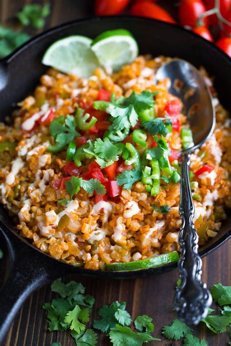 Mexican Cauliflower Rice Recipe - Peas and Crayons