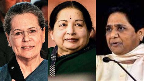 From Mayawati to Sonia Gandhi: Strong female politicians in India who ...