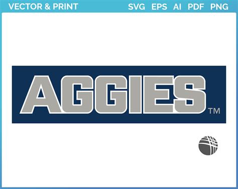 Utah State Aggies - Wordmark Logo (2012) - College Sports Vector SVG ...