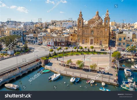 Msida Malta 04062020 Aerial View St Stock Photo 1705054612 | Shutterstock