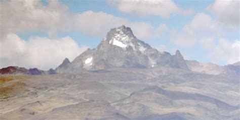 Tourism Observer: KENYA: Mount Kenya Glaciers And Ice Cap Disappearing