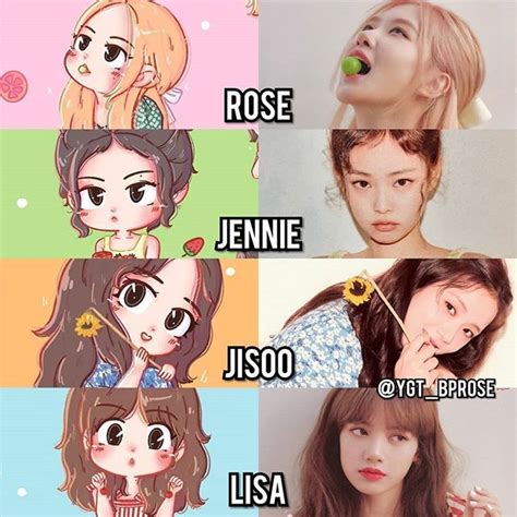 Blackpink chibi | Blackpink, Pink drawing, Blackpink poster