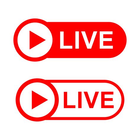 Live logo vector design 15937027 Vector Art at Vecteezy