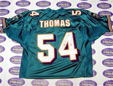 Zach Thomas autographed Jersey (Miami Dolphins)