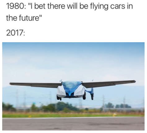 Wholesome Meme | I Bet There Will Be Flying Cars in the Future | Know Your Meme