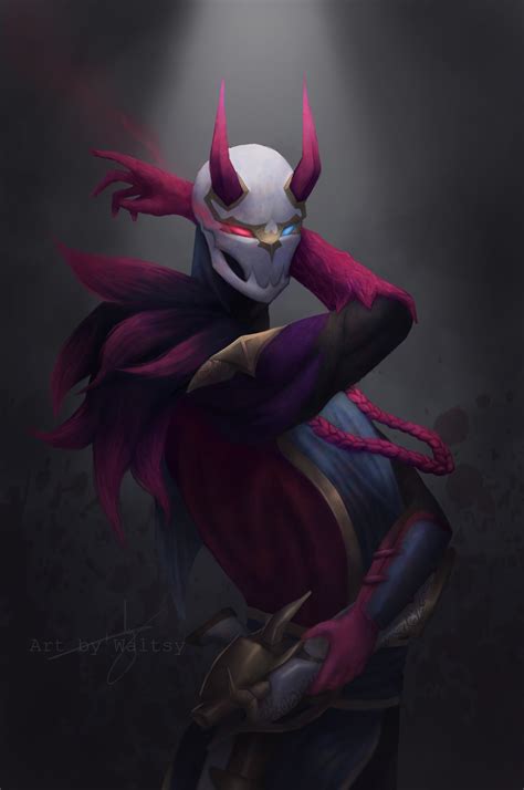 ArtStation - Blood Moon Jhin