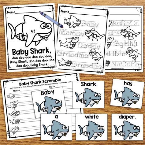 Baby Shark Activities - Teaching in the Tongass