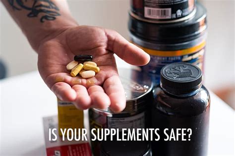 Bodybuilding Supplements Safety