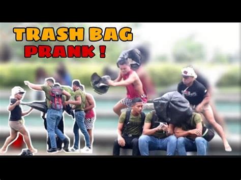 TRASH BAG PRANK ! - YouTube