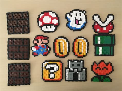 Mario Themed Perler Bead Patterns In Perler Beads Perler Bead | Hot Sex ...