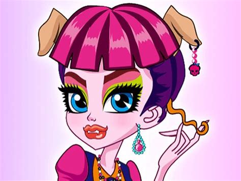 Monster High Makeup - Play Free Game Online at MixFreeGames.com