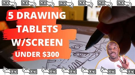 Cheap Drawing Tablets with screen under $300 bucks - YouTube
