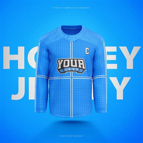 Adidas Adizero Hockey Jersey Photoshop Template 2.0 on Behance