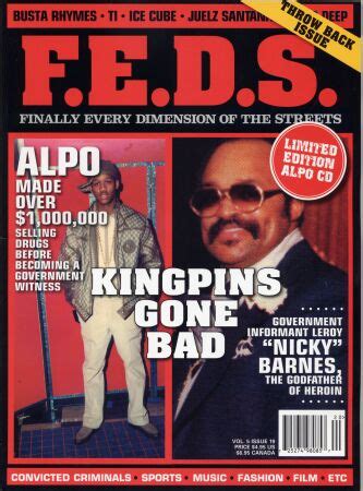 F.E.D.S Magazine, Issue #19 – Leroy “Nicky Barnes” | Alpo Martinez ...