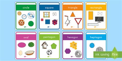 FREE 2D Shapes Posters with Real-World Examples | Twinkl