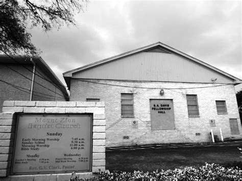 Mount Zion Baptist Church | Austin's East End Cultural Heritage District