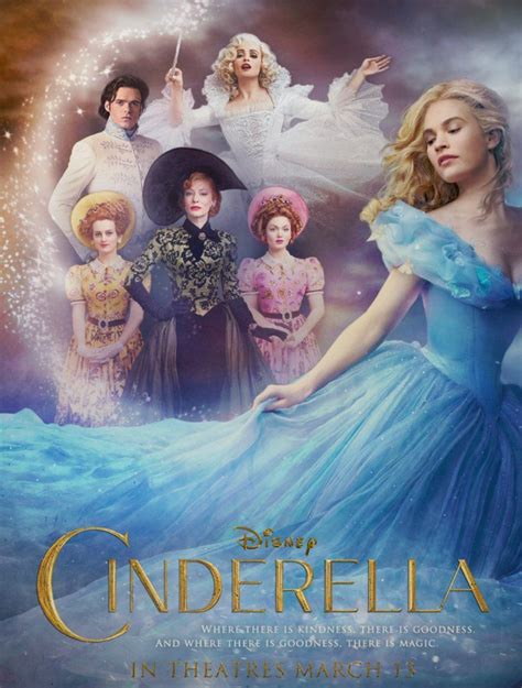 Disney Cinderella Poster. 2o15 | Cinderella, Cinderella movie poster ...