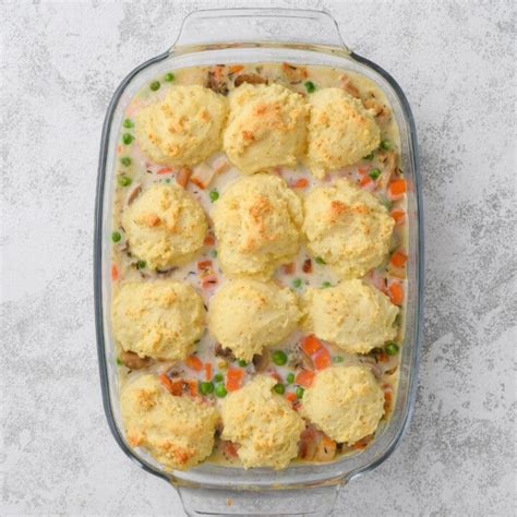 Chicken and Biscuits Casserole