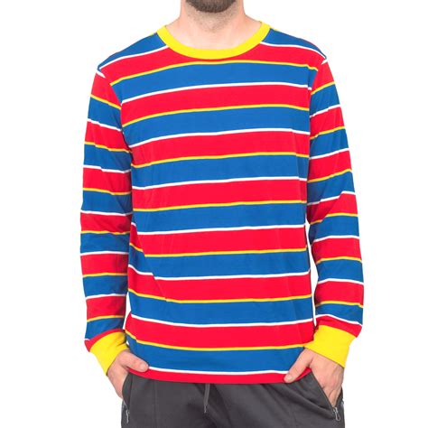 Bert and Ernie Sesame Street Adult Halloween Costume Shirt - Walmart.com