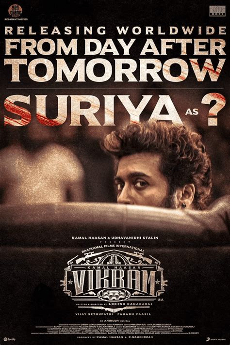 Team Vikram Teases Fans With Suriya's Poster