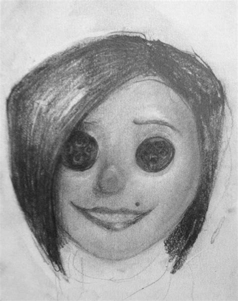 The Other Mother Coraline Drawing