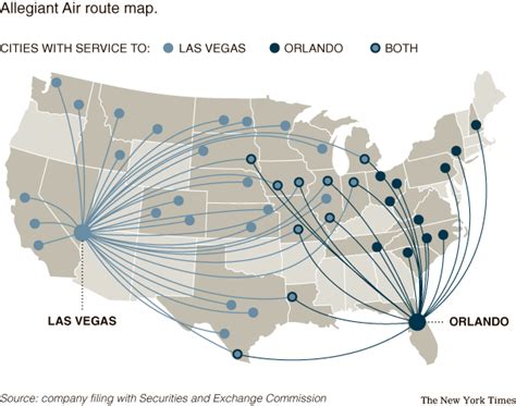 Route Map Allegiant Air Route Map Allegiant Air Flight Map | Images and ...