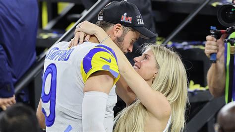 Rams’ Matthew Stafford didn’t have to address wife’s comments with ...