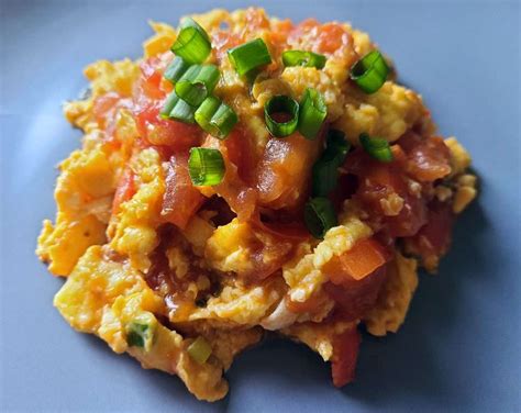 Chinese Stir-Fried Tomato and Eggs - The Flavor Vortex