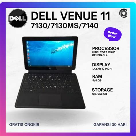 Jual DELL VENUE 11 PRO 7140 7130MS 7130 Laptop bekas terawat Bergaransi - 7140 8/128GB - Jakarta ...