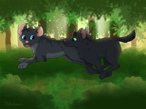 Cinderheart And Hollyleaf As Hyenas! | Warrior Cats