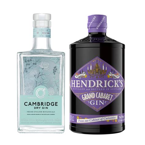 Cambridge Gin & Hendricks Grand Cabaret Gin (2x70cl) | Bottled & Boxed