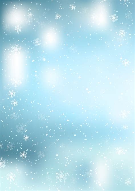 Free Vector | Decorative christmas background of falling snowflakes