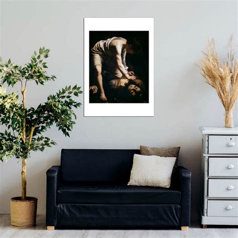 Caravaggio - David and Goliath by Caravaggio — Spiffing Prints