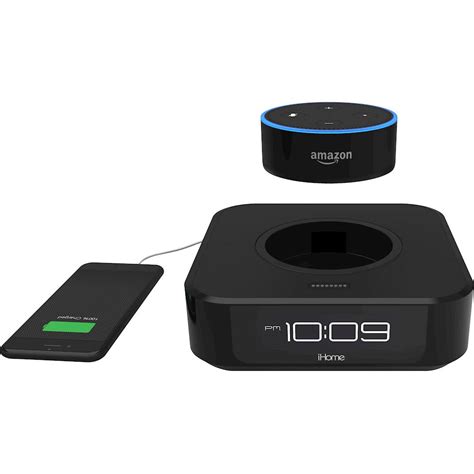 iHome Speaker Dock for Amazon Echo Dot™ IAVS1B - Best Buy