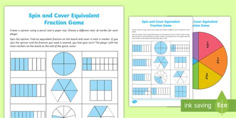 Fraction Game For Children | Resources | Twinkl USA