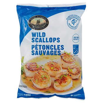 Royal Harbour Frozen Wild Scallops 20/30, 680 g | Costco