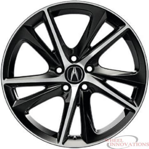 Acura TLX Wheel Black Machined – WATLX18BM | Wheel Innovations