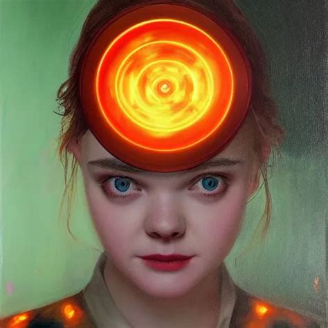 portrait of a elle fanning wearing night vision | Stable Diffusion | OpenArt