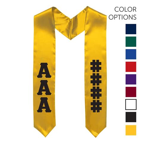 Kappa Alpha Pick Your Own Colors Graduation Stole – Kappa Alpha Order Official Store