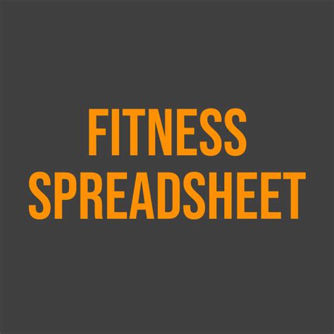 Fitness Spreadsheet – PT Playbook